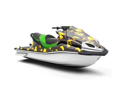 Plate Tectonics Lava Jet Ski Vinyl Customized Wrap