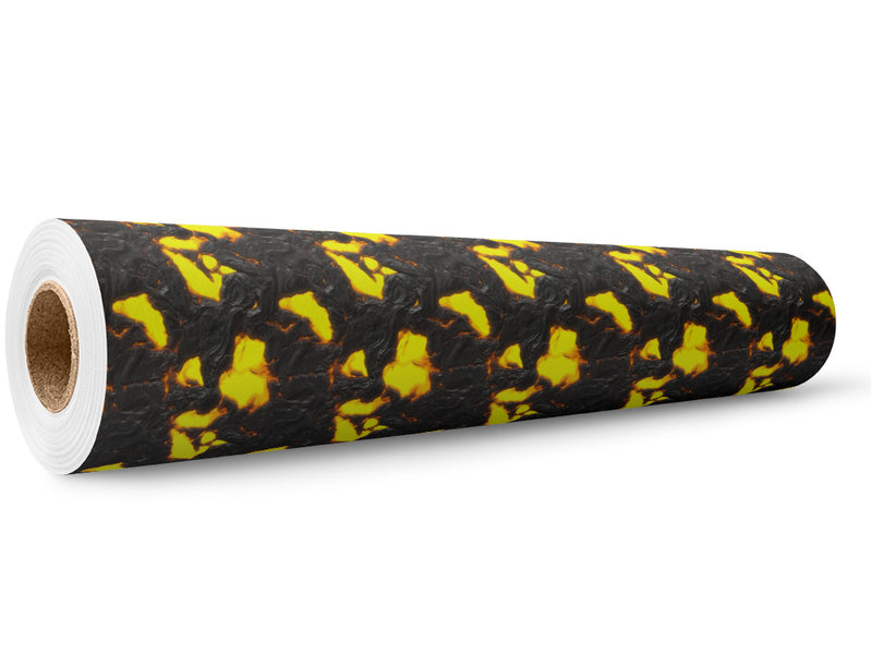 Plate Tectonics Lava Wrap Film Wholesale Roll~Rwraps Series 914 Digitally Printed Vinyl Roll~5