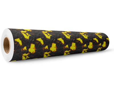 Plate Tectonics Lava Wrap Film Wholesale Roll~Rwraps Series 914 Digitally Printed Vinyl Roll~5