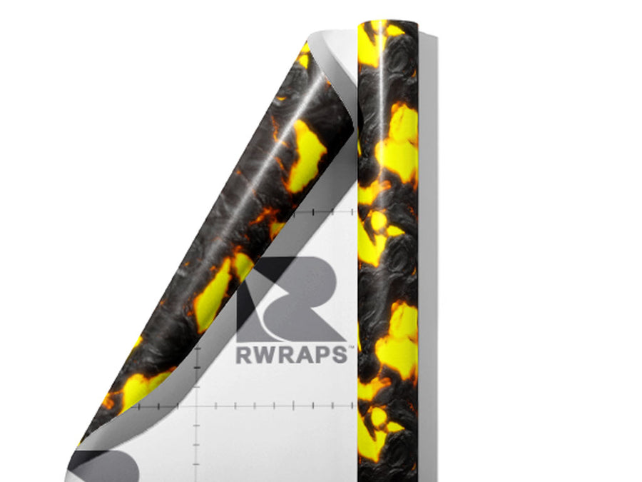 Plate Tectonics Lava Wrap Film Sheets~Rwraps Series 914 Plate Tectonics Lava Scrolled Sheet~3
