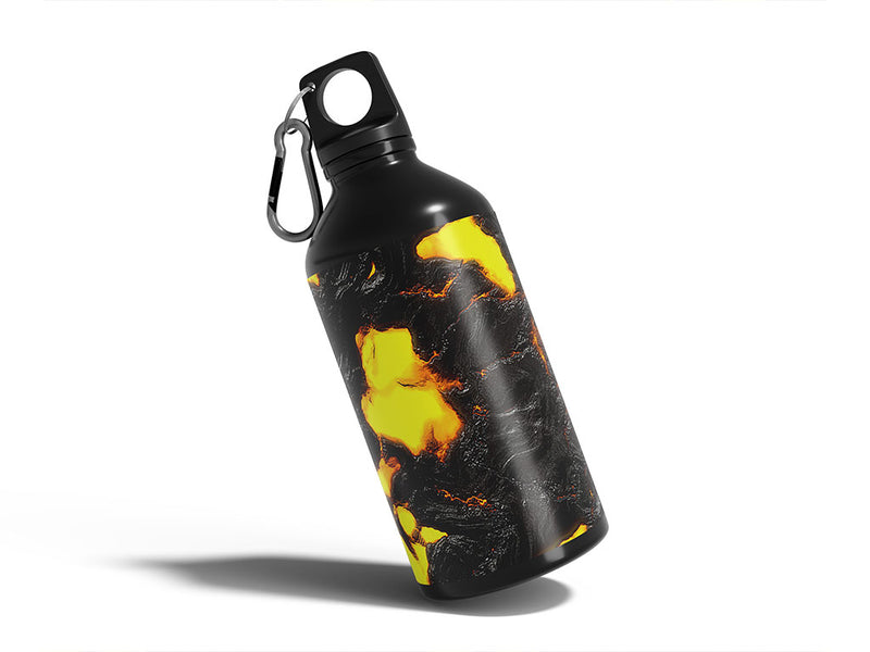 plate tectonics lava Water Bottle DIY Stickers