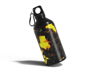 plate tectonics lava Water Bottle DIY Stickers