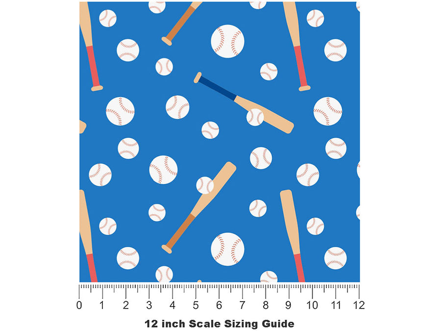 Play Ball Sport Vinyl Film Pattern Size 12 inch Scale~Rwraps Play Ball Sport Sizing Chart~2