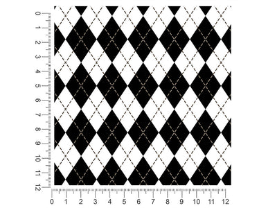play checkers argyle 1ft x 1ft Craft Sheets