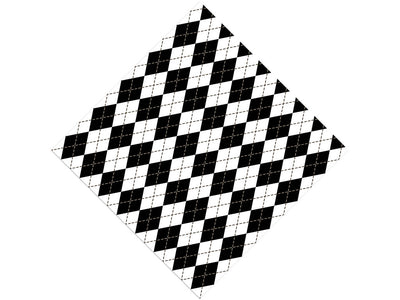 Play Checkers Argyle Vinyl Wrap Pattern