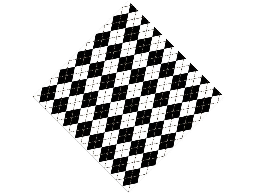 Play Checkers Argyle Vinyl Wrap Pattern