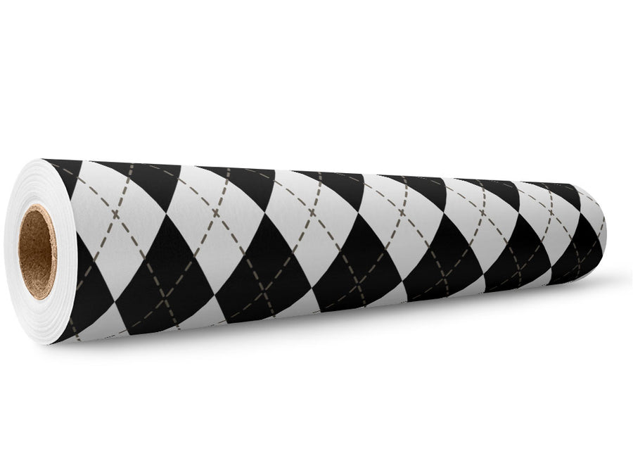 Play Checkers Argyle Wrap Film Wholesale Roll~Rwraps Series 914 Digitally Printed Vinyl Roll~5