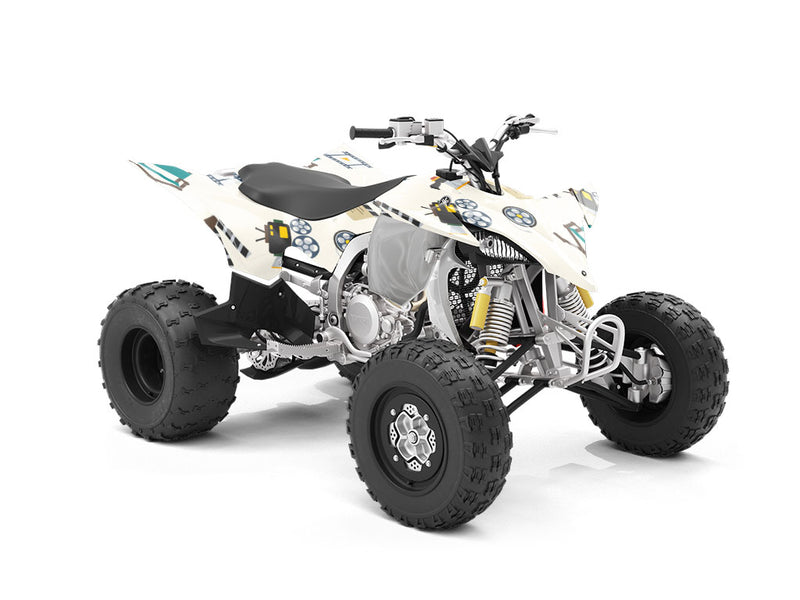 Playback Start Movie ATV Wrapping Vinyl