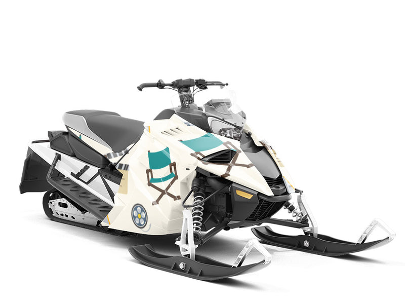 Playback Start Movie Custom Wrapped Snowmobile