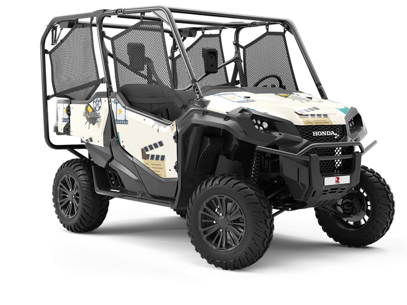 Playback Start Movie Utility Vehicle Vinyl Wrap