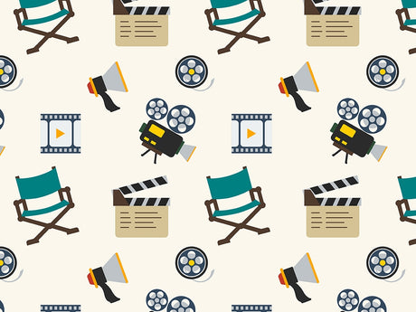 Playback Start Movie Vinyl Wrap Pattern~Rwraps Series 914 Digitally Printed Vinyl Wrap~0