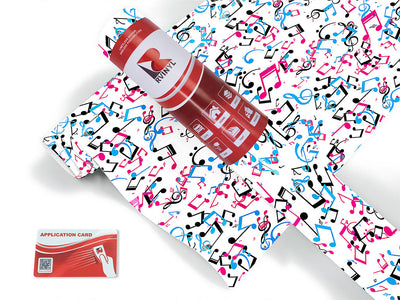 playful notes music Craft Vinyl Roll