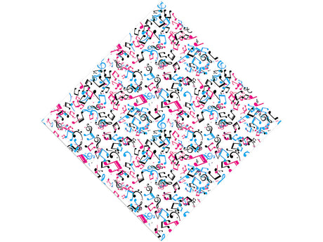 Playful Notes Music Vinyl Wrap Pattern