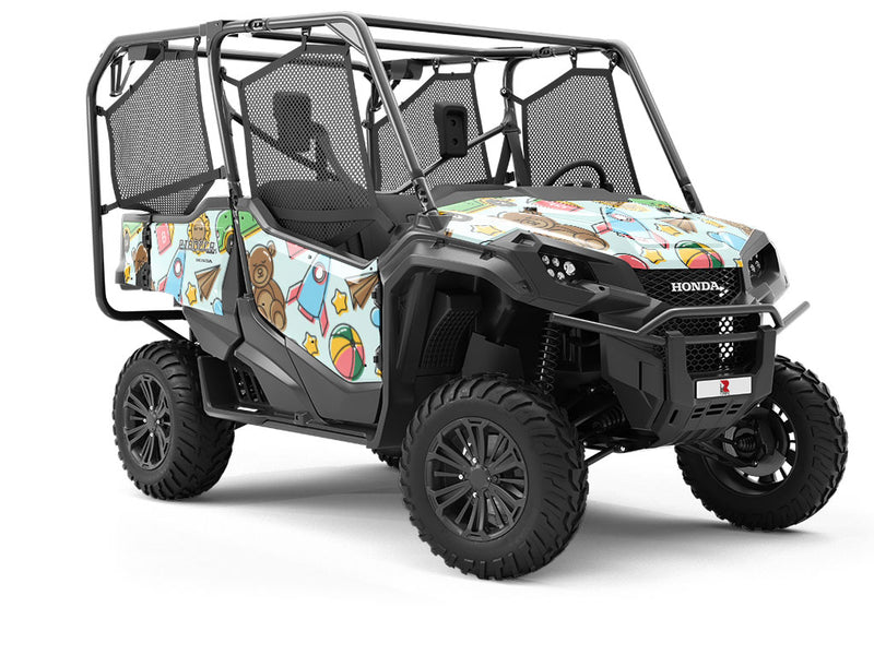 Playroom Fun Toy Room Utility Vehicle Vinyl Wrap