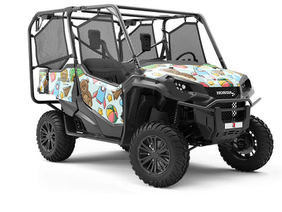 Playroom Fun Toy Room Utility Vehicle Vinyl Wrap