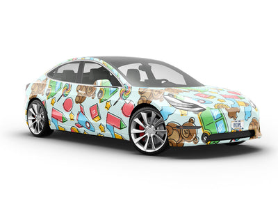 Playroom Fun Toy Room Vehicle Vinyl Wrap