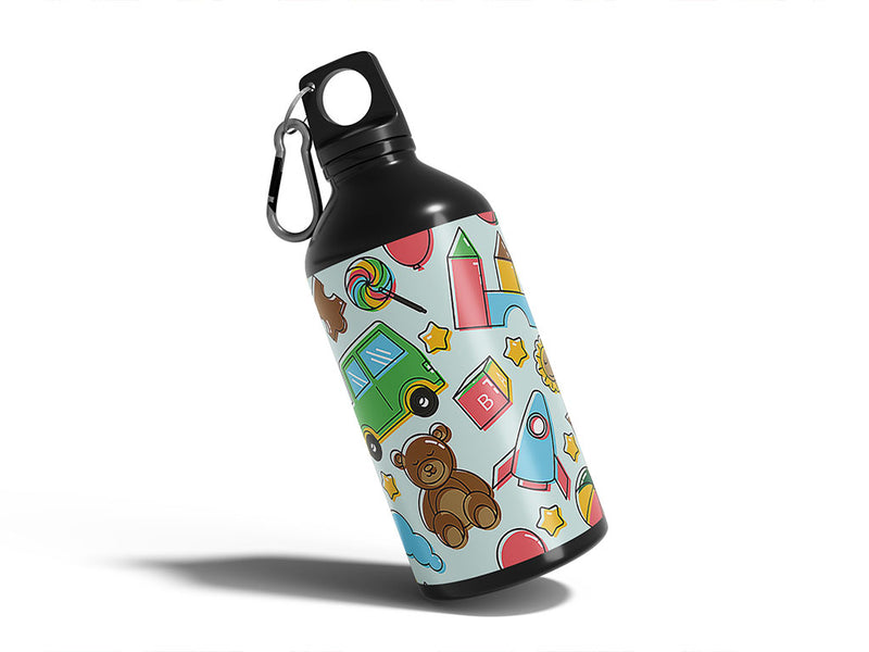 playroom fun toy room Water Bottle DIY Stickers