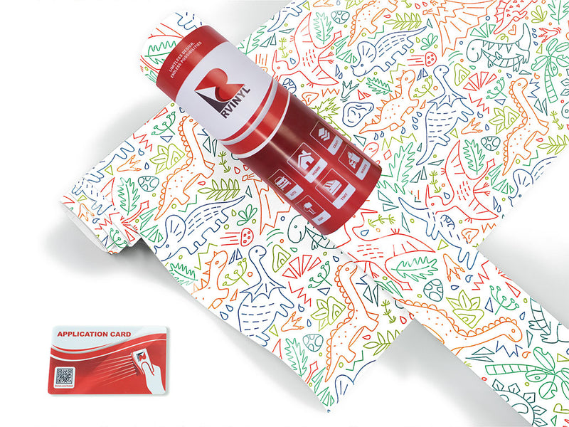 playroom pals dinosaur Craft Vinyl Roll