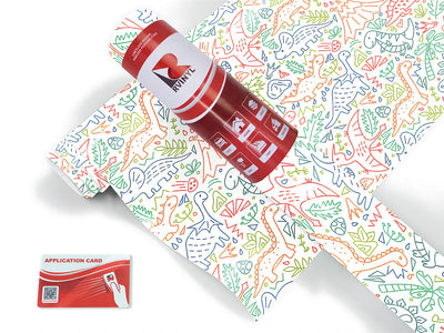 playroom pals dinosaur Craft Vinyl Roll
