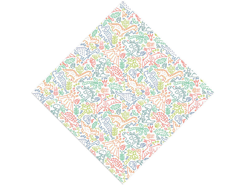 Playroom Pals Dinosaur Vinyl Wrap Pattern