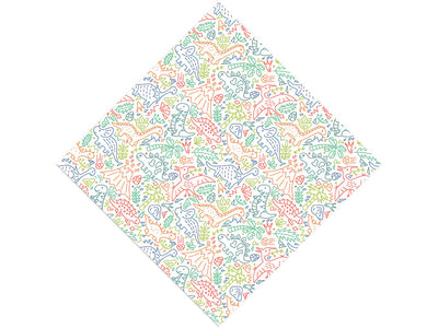 Playroom Pals Dinosaur Vinyl Wrap Pattern