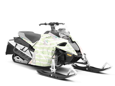Pleasant Company Animal Custom Wrapped Snowmobile