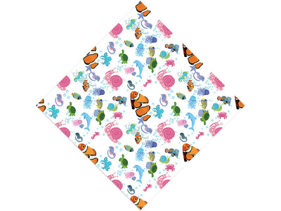Pleasant Habitat Marine Life Vinyl Wrap Pattern