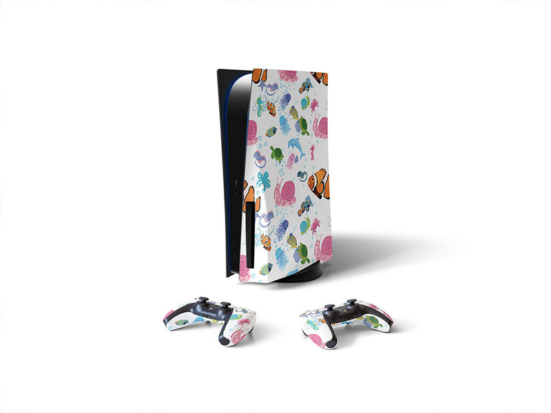 pleasant habitat salt water Sony PS5 DIY Skin