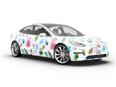 Pleasant Habitat Marine Life Vehicle Vinyl Wrap