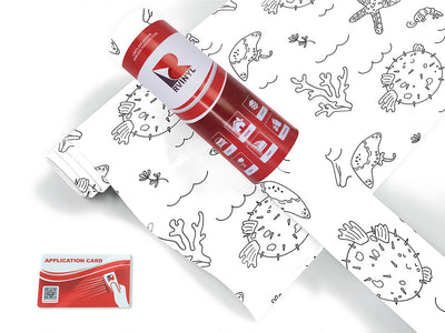 pleasant puffer salt water Craft Vinyl Roll