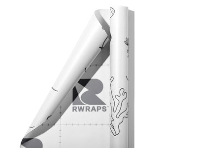 Pleasant Puffer Marine Life Wrap Film Sheets~Rwraps Series 914 Pleasant Puffer Marine Life Scrolled Sheet~3