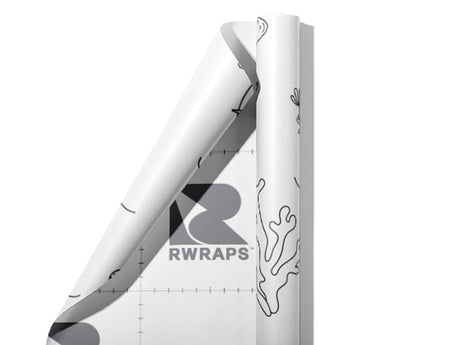 Pleasant Puffer Marine Life Wrap Film Sheets~Rwraps Series 914 Pleasant Puffer Marine Life Scrolled Sheet~3