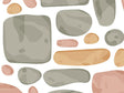 Pleasing Palette Cobblestone Vinyl Wrap Pattern~Rwraps Series 914 Digitally Printed Vinyl Wrap~0