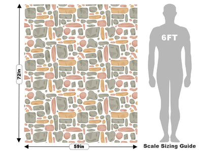 Pleasing Palette Cobblestone Vehicle Wrap Scale~Rwraps Series 914 Pleasing Palette Cobblestone Measurements~2