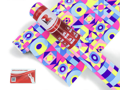 pleasure boat mosaic Craft Vinyl Roll