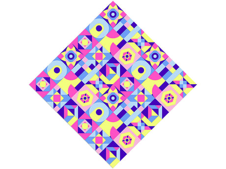 Pleasure Boat Mosaic Vinyl Wrap Pattern
