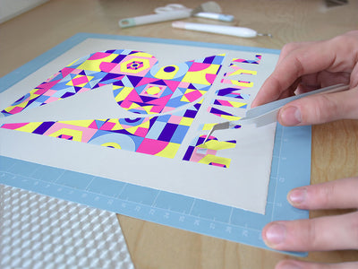 pleasure boat mosaic Easy Weed Craft Vinyl