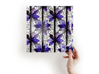 plucking petals stained glass Craft Sheets