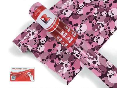 plum calvaria skull and bones Craft Vinyl Roll