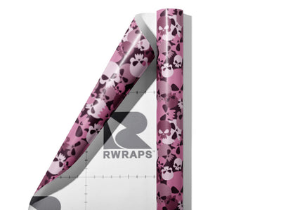 Plum Calvaria Halloween Wrap Film Sheets~Rwraps Series 914 Plum Calvaria Halloween Scrolled Sheet~3