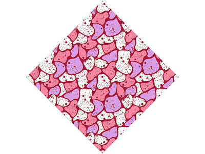 Plum  Cobblestone Vinyl Wrap Pattern