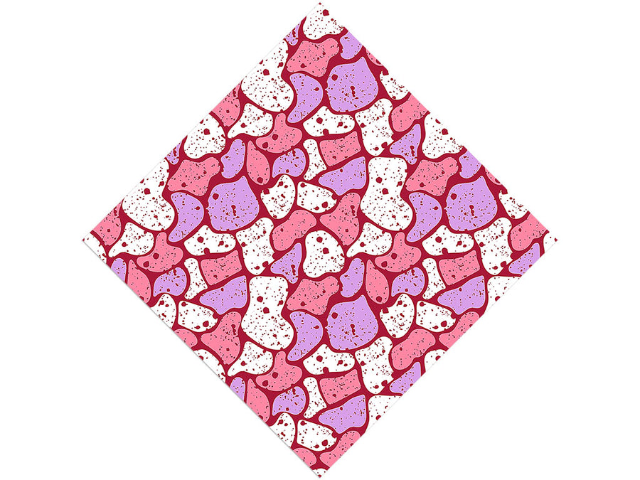 Plum  Cobblestone Vinyl Wrap Pattern
