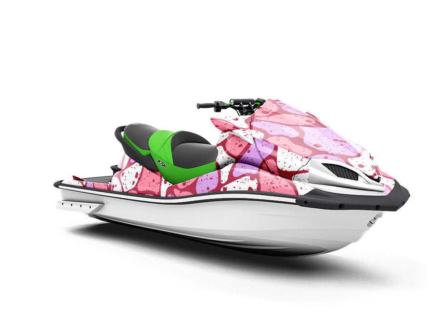 Plum  Cobblestone Jet Ski Vinyl Customized Wrap