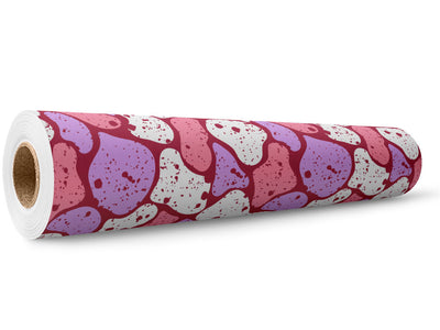 Plum  Cobblestone Wrap Film Wholesale Roll~Rwraps Series 914 Digitally Printed Vinyl Roll~5