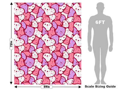 Plum  Cobblestone Vehicle Wrap Scale~Rwraps Series 914 Plum  Cobblestone Measurements~2