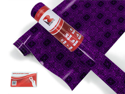 plum formations mosaic Craft Vinyl Roll
