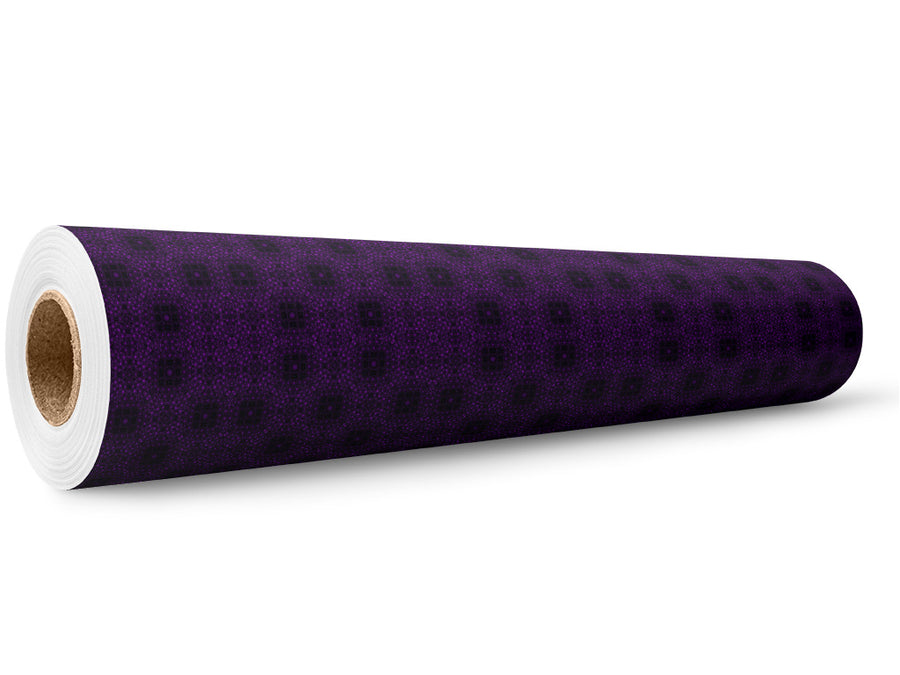 Plum Formations Mosaic Wrap Film Wholesale Roll~Rwraps Series 914 Digitally Printed Vinyl Roll~5