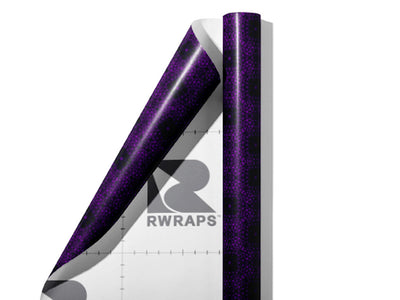 Plum Formations Mosaic Wrap Film Sheets~Rwraps Series 914 Plum Formations Mosaic Scrolled Sheet~3