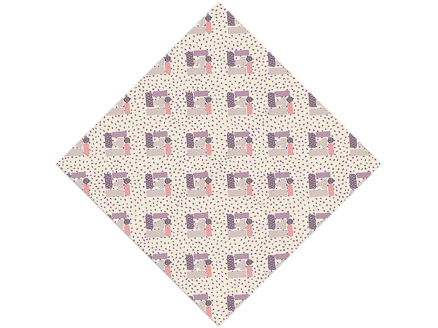 Plum Pudding Abstract Vinyl Wrap Pattern