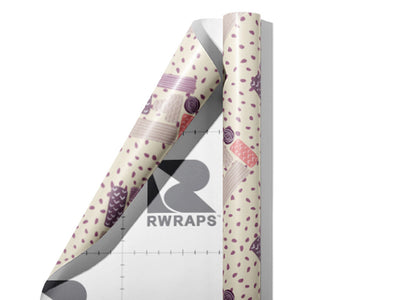 Plum Pudding Abstract Wrap Film Sheets~Rwraps Series 914 Plum Pudding Abstract Scrolled Sheet~3